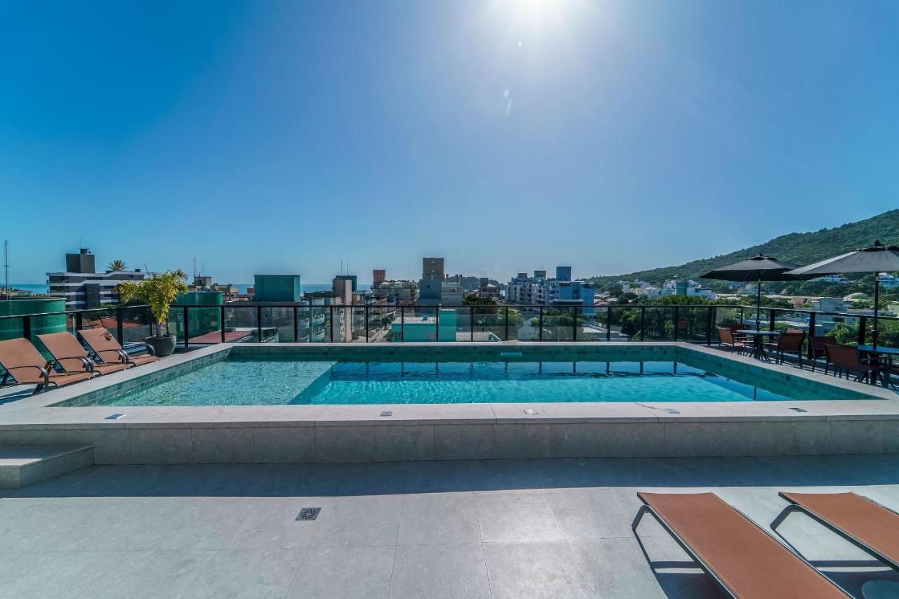Adra 106 - Apartamento No Centro De Bombinhas - Rooftop Com Piscina E Academia - A Poucos Metros Da Praia - ภายนอก รูปภาพ