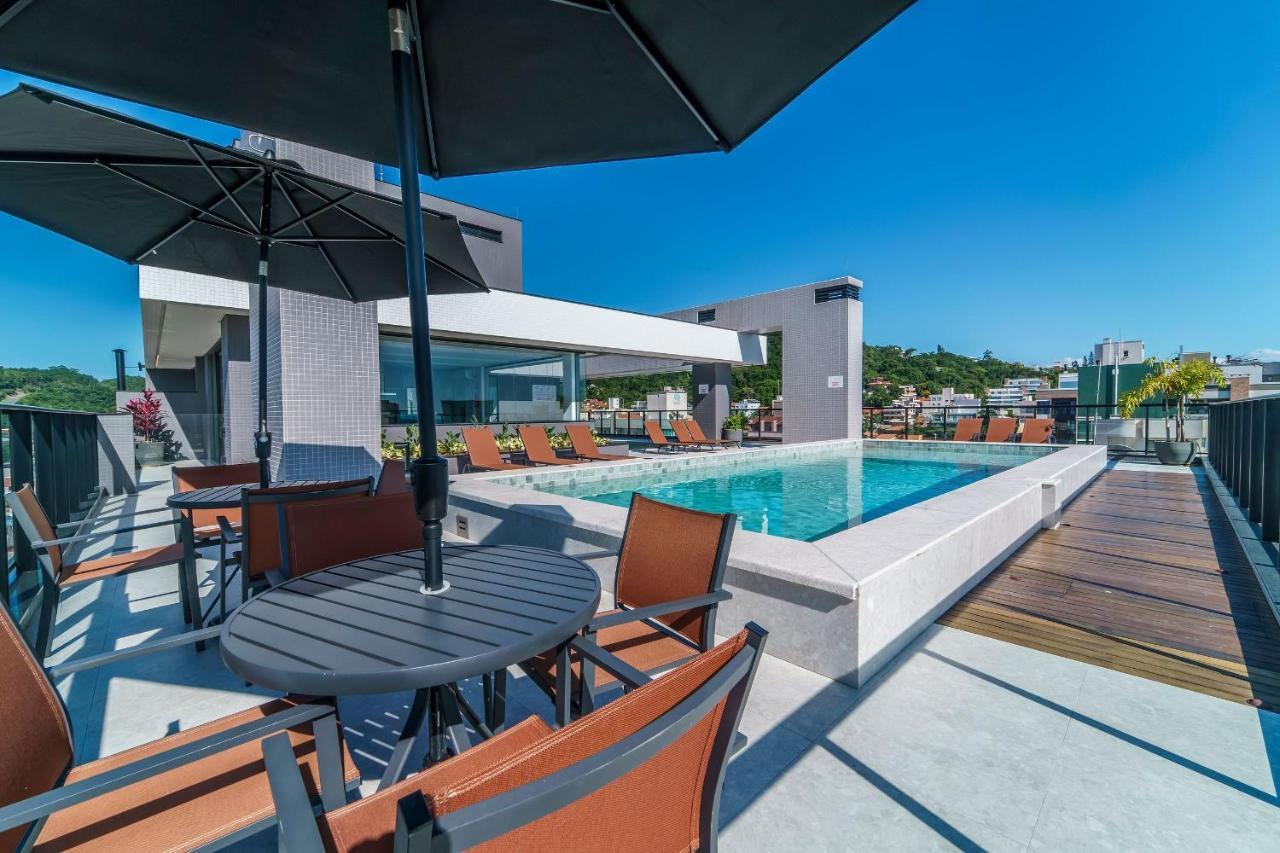 Adra 106 - Apartamento No Centro De Bombinhas - Rooftop Com Piscina E Academia - A Poucos Metros Da Praia - ภายนอก รูปภาพ